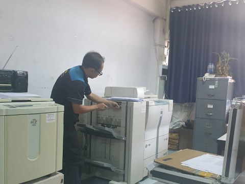ซ่อมเครื่องปริ้นถึงที่อยุธยา